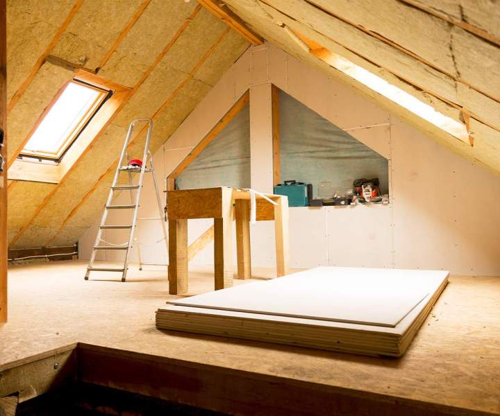 Isolation des combles Tours